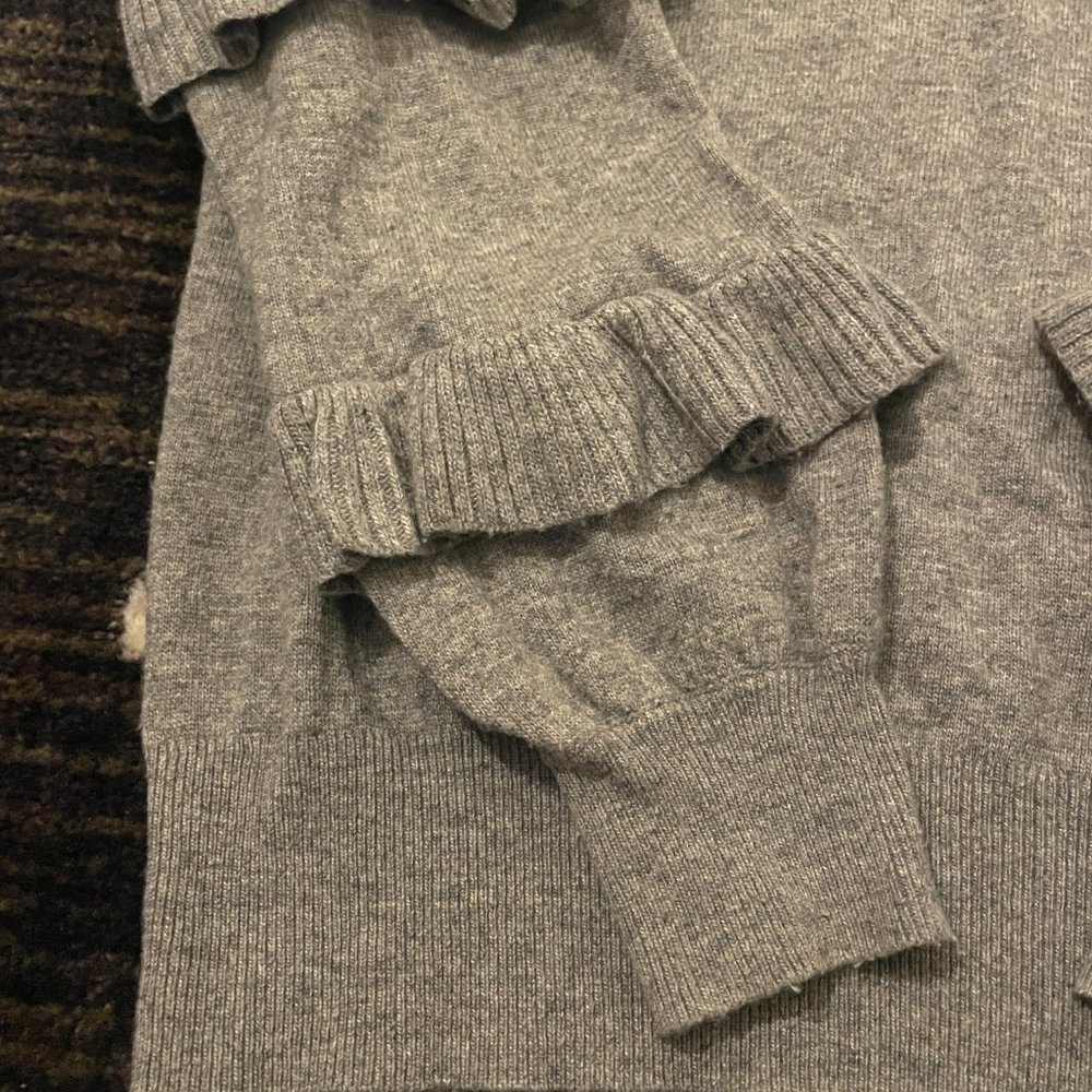 J. Crew Ruffle Sleeve Sweater - Picture 7 of 7